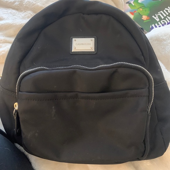 Black Calvin Klein book bag purse. Used a handful of times. - Picture 1 of 2